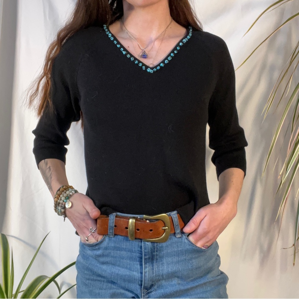 Women’s 3/4 shirt size small Brand designer petite originals